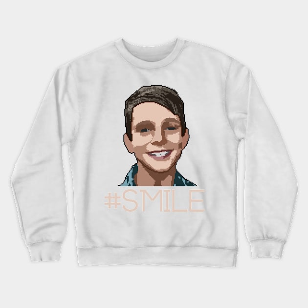 Smile Crewneck Sweatshirt by JstCyber